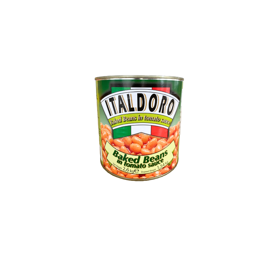 ITALDORO Baked Beans in Tomato Sauce 2.6kg